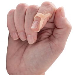 Oval-8 3 Point Products P1008-5-04-Finger Splint Oval-8 Adult Size 4 Pull-On Left or Right Hand Beig