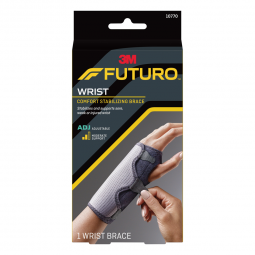 Futuro Comfort 3M 10770ENR-3M Futuro Wrist Brace, Comfort Fabric, Left or Right Hand, Wrist, Hand & 
