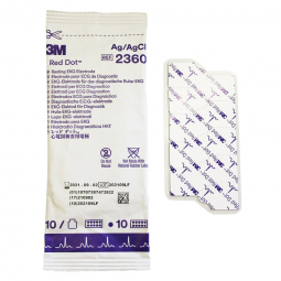 3M Red Dot 3M Healthcare 2360-3M Red Dot EKG Tab Electrode, Electrodes (CS) - 3M Red Dot EKG Tab Ele