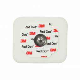 3M Red Dot 3M Healthcare 2560-3M Red Dot EKG Snap Electrode, Electrodes (CS) - 3M Red Dot EKG Snap E