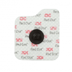 3M 3M Healthcare 2660-5-3M Red Dot EKG Snap Electrode, ECG Electrodes (CS) - 3M Red Dot EKG Snap Ele