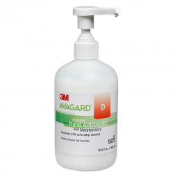 3M Avagard D 3M Healthcare 9222-3M Avagard D Hand Antiseptic, 16 oz, Pump Bottle, Hand Sanitizers