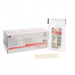 Steri-Strip 3M Healthcare R1541-3M Steri-Strip Skin Closure Strips, Non-Woven, 1/4 inch X 3 Inch, Re