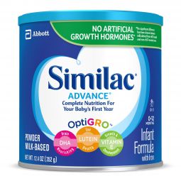 Similac Advance Abbott Nutrition 55957-Similac Advance 20 Infant Formula, Powder, 12.4-oz Can, Nursi