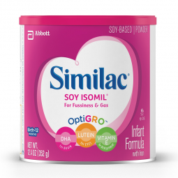 Similac Soy Isomil Abbott Nutrition 55963-Similac Soy Isomil For Fussiness & Gas Powder Infant Formu