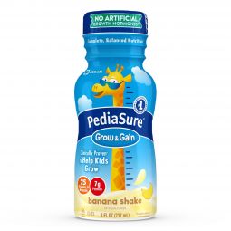 PediaSure Grow & Gain Shake Abbott Nutrition 58052-PediaSure Grow & Gain Banana Pediatric Oral Suppl