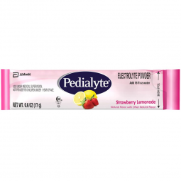 Pedialyte Powder Packs Abbott Nutrition 64172-Pedialyte Strawberry Lemonade Electrolyte Powder, Pedi