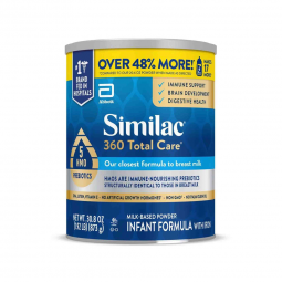 Similac 360 Total Care Abbott Nutrition 68654-Infant Formula Similac 360 Total Care Unflavored 30.8 