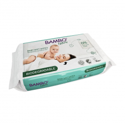 Bambo Nature Abena1999914029-Bambo Nature Baby Wipes, 64 ct., Personal Wipes (CS)