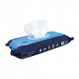 Abena Abena3775-Abena Scented Pre-Moistened Cleansing Wipes, Soft Pack, Personal Wipes (PK)