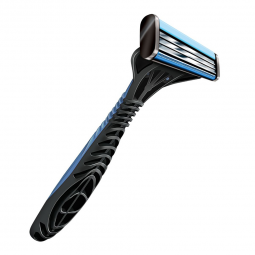 AccuThrive AccuTec Blades AVTL-5010-0000-Personal Razor with Lubricating Strip AccuThrive Single Edg