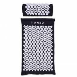 Kanjo Acutens KANONYM-Kanjo Memory Foam Acupressure Mat Set, Black, Therapy Mats & Pads (CS)