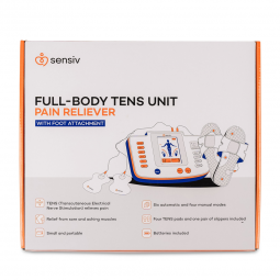 Sensiv Full-Body Acutens SENTENSF-Sensiv Full-Body TENS Pain Relief Therapy with Foot Attachment, Ph