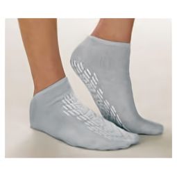 Terry Treads Alba Healthcare 46012-BLU-Terry Treads Slipper Socks, Medium, Blue, Footwear (CS)