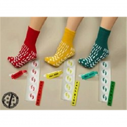 Confetti Treads Alba Healthcare 90381-Confetti Treads Risk Management Patient Safety Footwear, Yello