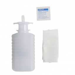 Amsino AS136-AMSure Irrigation Tray with Ring Syringe, 60 mL, Irrigation Trays (CS) - AMSure Irrigat