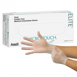 Micro-Touch Elite Ansell 3092-Micro-Touch Elite Exam Glove, Medium, Ivory, Exam Gloves (BX)