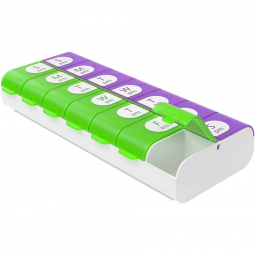 Ezy Dose Apothecary Products 02571567705-EZY Dose 7-Day Pill Organizer, Extra Large, Pill Boxes