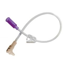 micro G-JET Applied Medical 8-2421-ISOSAF-Right Angle Single ENFit Feed Set with Twist Cap micro G-J