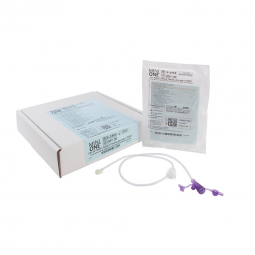 Mini ONE Applied Medical 8-2455-Mini ONE Right Angle Connector with Y-Port, 24 Inch, Purple, Nutriti