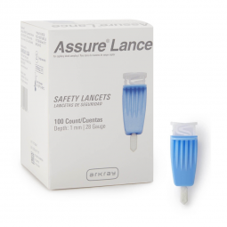 Assure Arkray USA 980128-Assure Safety Lancet, Lancets & Lancing Devices (CS) - Assure Safety Lancet