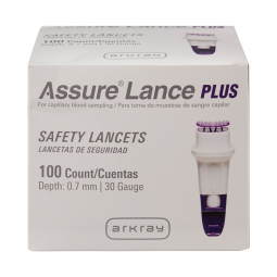 Assure Arkray USA 990130-Assure Lance Plus Safety Lancet, Lancets (CS) - Assure Lance Plus Safety La