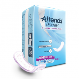 Attends Discreet Attends Healthcare ADPMAL-Attends Discreet Women's Maximum Long Bladder Control Pad