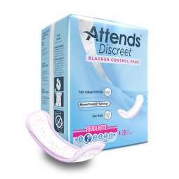 Attends Discreet Attends Healthcare ADPMOD-Attends Discreet Women's Moderate Bladder Control Pad, 10