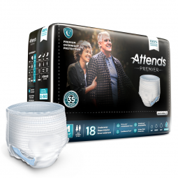 Attends Premier Attends Healthcare ALI-UW20-Attends Premier Underwear, Medium, Underwear (BG)