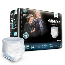 Attends Premier Attends Healthcare ALI-UW40-Attends Premier Underwear, X-Large, Underwear (BG)