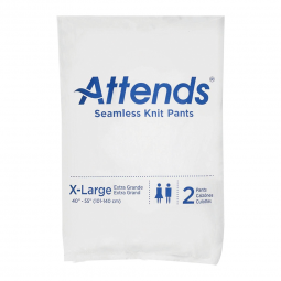 Attends Attends Healthcare MPS40-Attends Unisex Knit Pant, Extra Large, Underwear (BG)