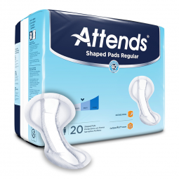 Attends Shaped Pads Regular Attends Healthcare SPDRA-Attends Shaped Bladder Control Pads, Regular, P