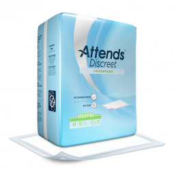 Attends Discreet Attends Healthcare UFS236RG-Attends Discreet Underpad, 23 x 36 Inch, Underpads (PK)