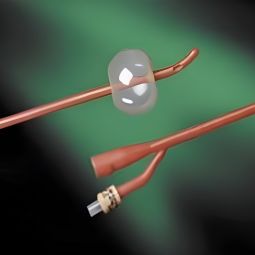 Bardex Lubricath Bard 0102L14-Bardex Lubricath Foley Catheter, 14 Fr., Medium, Coude Tip, Indwelling