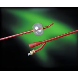 Bardex Lubricath Bard 0102L18-Bardex Lubricath Foley Catheter, 18 Fr., Medium, Coude Tip, Indwelling