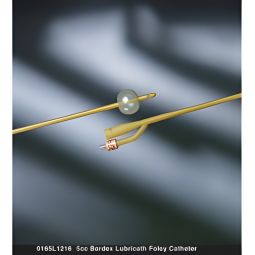 Bardex Lubricath Bard 0165L24-Bardex Lubricath Foley Catheter, 24 Fr., Short, Standard, Indwelling (