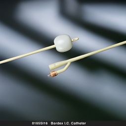 Bardex I.C. Bard 0165SI14-Bardex IC Foley Catheter, 16 Fr., 5 cc, Standard Tip, Indwelling (CS)