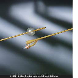 Bardex Lubricath Bard 0166L24-Bardex Lubricath Foley Catheter, 24 Fr., Standard, Indwelling