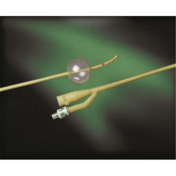 Bardex Lubricath Bard 0168L18-Bardex Lubricath Foley Catheter, 18 Fr, Carson Model, Indwelling (CS)