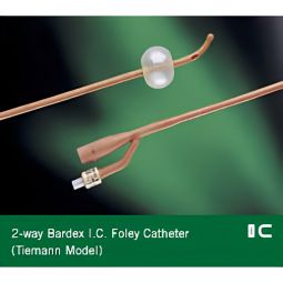 Bardex I.C. Bard 0168SI18-Bardex IC Foley Catheter, 18 Fr., 5 cc, Coude Tip, Indwelling