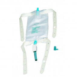 Bard Dispoz-a-Bag Bard 150102-Bard Dispoz-a-Bag Urinary Leg Bag, Rubber Cap Valve, 19 oz., Bags & Me