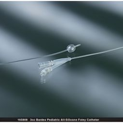 Bardex Bard 165816-Bardex Foley Catheter, 16 Fr., Silicone, 5 cc, Indwelling Catheters (CS)