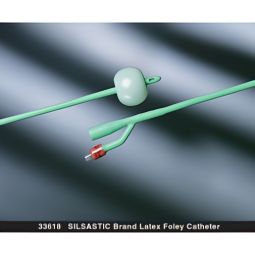 Silastic Bard 33616-Silastic Foley Catheter, 16 Fr., Short, Indwelling (CS) - Silastic Foley Cathete