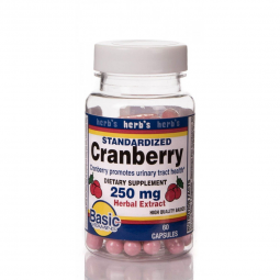Basic Drug 30761004012-Herb's Cranberry Extract Dietary Supplement, Vitamins & Minerals (BT)