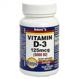 Basic Drug 30761017840-Basic's Vitamin D-3 Vitamin Supplement, Nonprescription Vitamins & Minerals