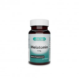Basic Organics 05445821360-Basic Organics Melatonin Natural Sleep Aid, Miscellaneous Vitamins & Mine