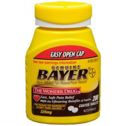 Bayer Bayer 00280200020-Bayer Aspirin Pain Relief, Pain Relief (BT) - Bayer Aspirin Pain Relief