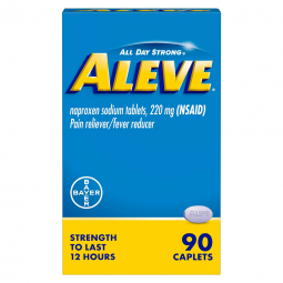 Aleve Bayer 00280600010-Aleve Naproxen Sodium Caplets, Pain Relief (BT) - Aleve Naproxen Sodium Capl