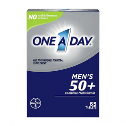 One A Day Men's 50+ Healthy Advantage Bayer 01650058702-One A Day Men's 50+ Complete Multivitamin Ta