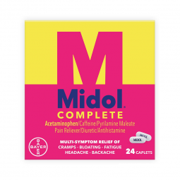 Midol Complete Bayer 12843015859-Midol Complete Acetaminophen / Caffeine / Pyrilamine Maleate Cramp 